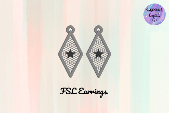 Diamond Star FSL Earrings: A Holiday Design Review