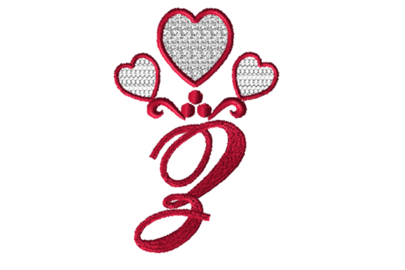 Review: Alphabet Letter Z with Hearts for Craft Fairs