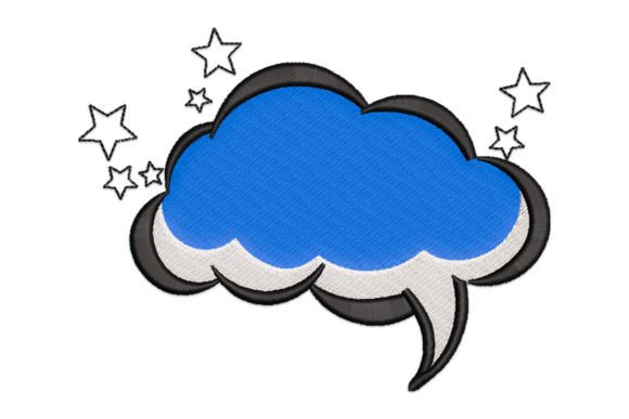 Review: Comic Blank Speech Bubble for Boutique Apparel