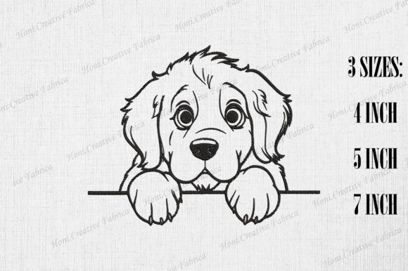 Review: Cute Newfoundland Dog Peeking Wall Design