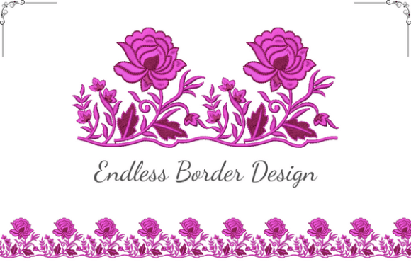 Review: Flower with Cut Work Border for Gifts
