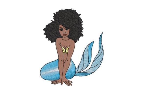Reviewing Black Mermaid Afro Girl for Custom Gifts