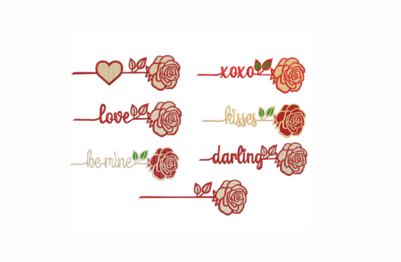 Reviewing Rose with an Inscription for Lovers