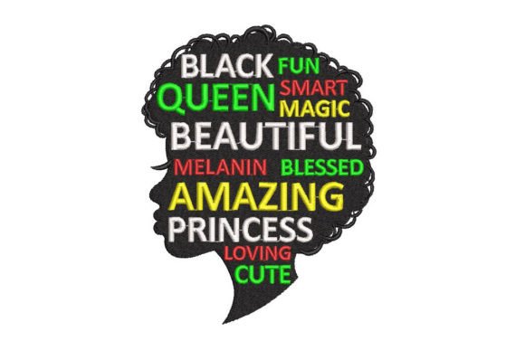 Reviewing the Afro Woman Silhouette for Real Embroidery