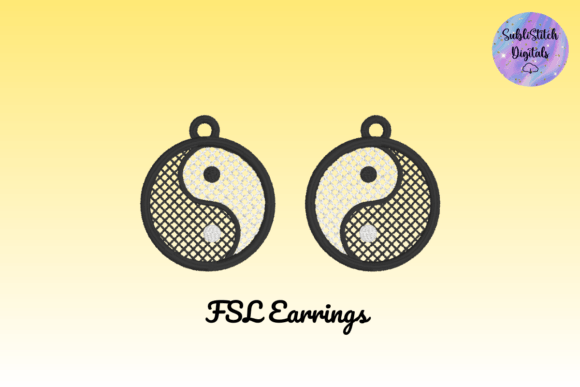Reviewing Yin Yang FSL Earrings for Boutique Sweatshirts
