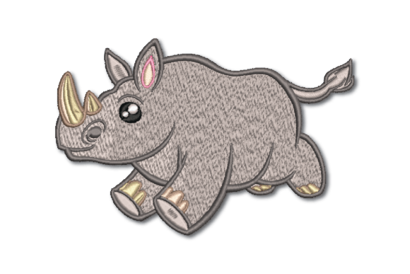 Rhino Embroidery Design: A Boutique Apparel Review